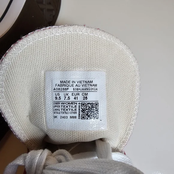 Converse Chuck Taylor All Star Lift Platform High Top Sneakers Pink Size 9.5 - Picture 9 of 11